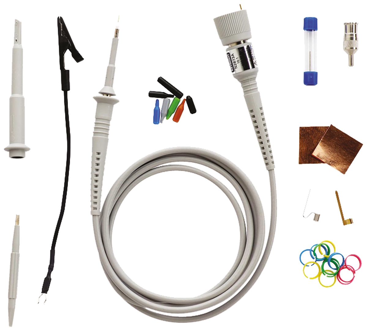 Keysight Technologies N2870A Series N2876A Oscilloscope Probe, Voltage Type, 1.5GHz, 1:100, BNC Connector