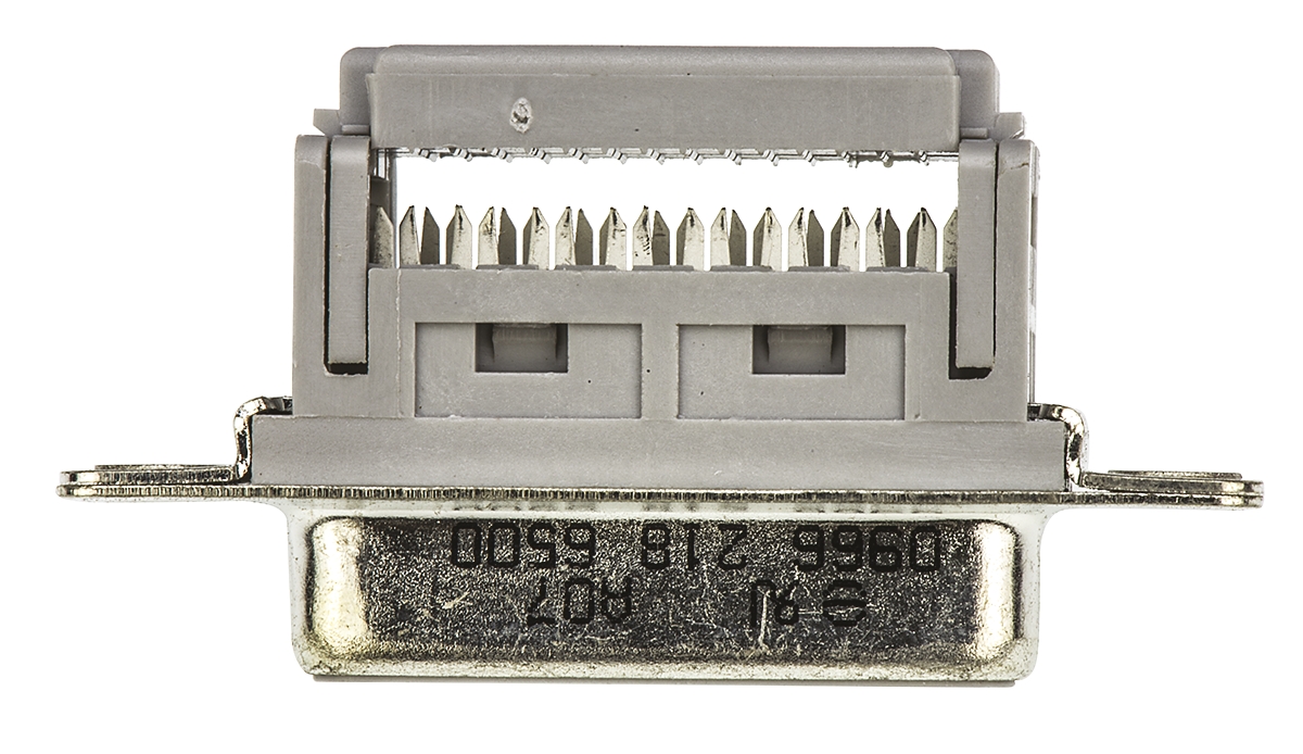 HARTING D-Sub Standard 15 Way Right Angle Cable Mount D-sub Connector Socket, 2.77mm Pitch