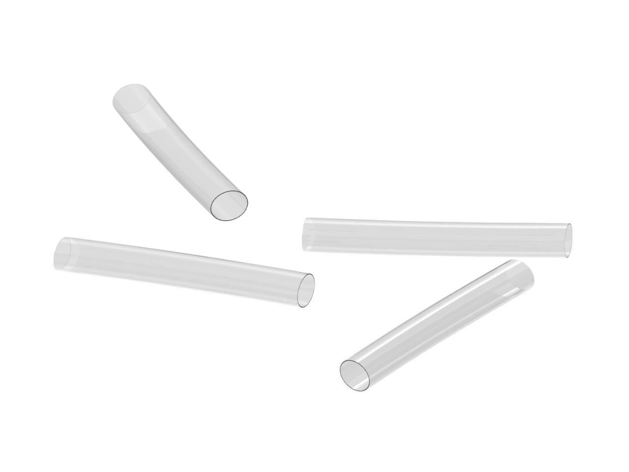 TE Connectivity Heat Shrink Tubing, Clear 1.6mm Sleeve Dia. x 1.2m Length 2:1 Ratio, RT-375 Series