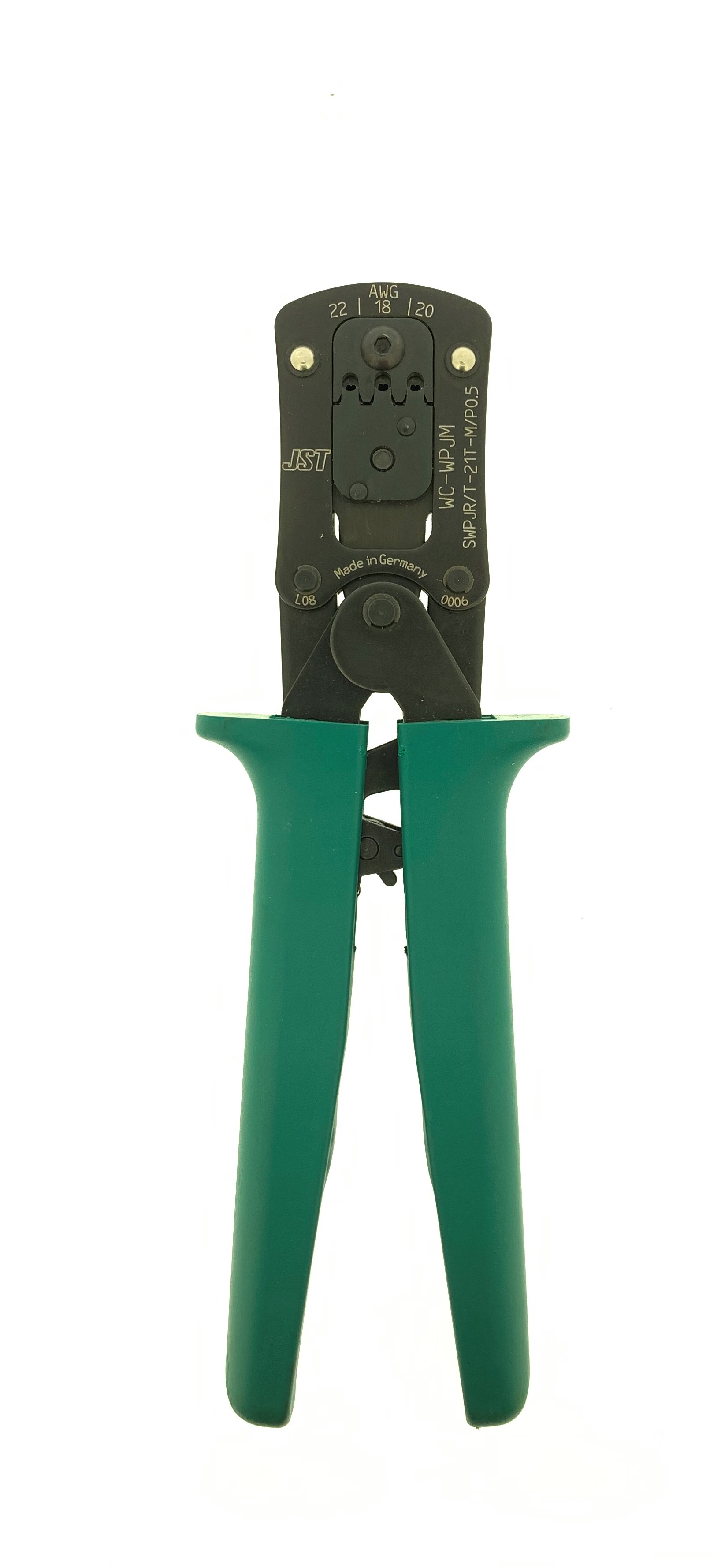 JST WC Hand Ratcheting Crimp Tool for SWPJR Contacts, SWPJT Contacts, 0.5mm² Wire