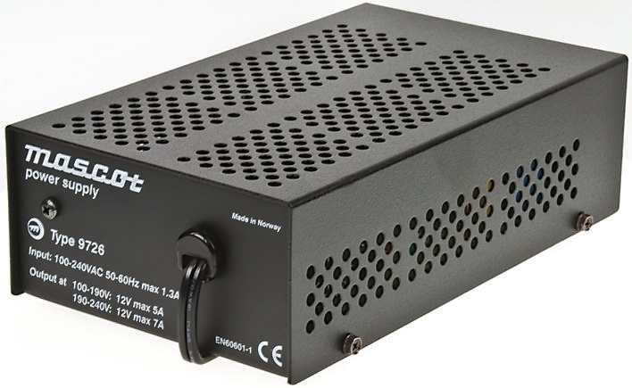 Mascot Power Brick AC/DC Adapter 24V dc Output, 3.5A Output