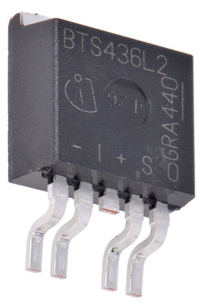 Infineon BTS436L2GATMA1High Side, High Side Switch Power Switch IC 5-Pin, TO-263