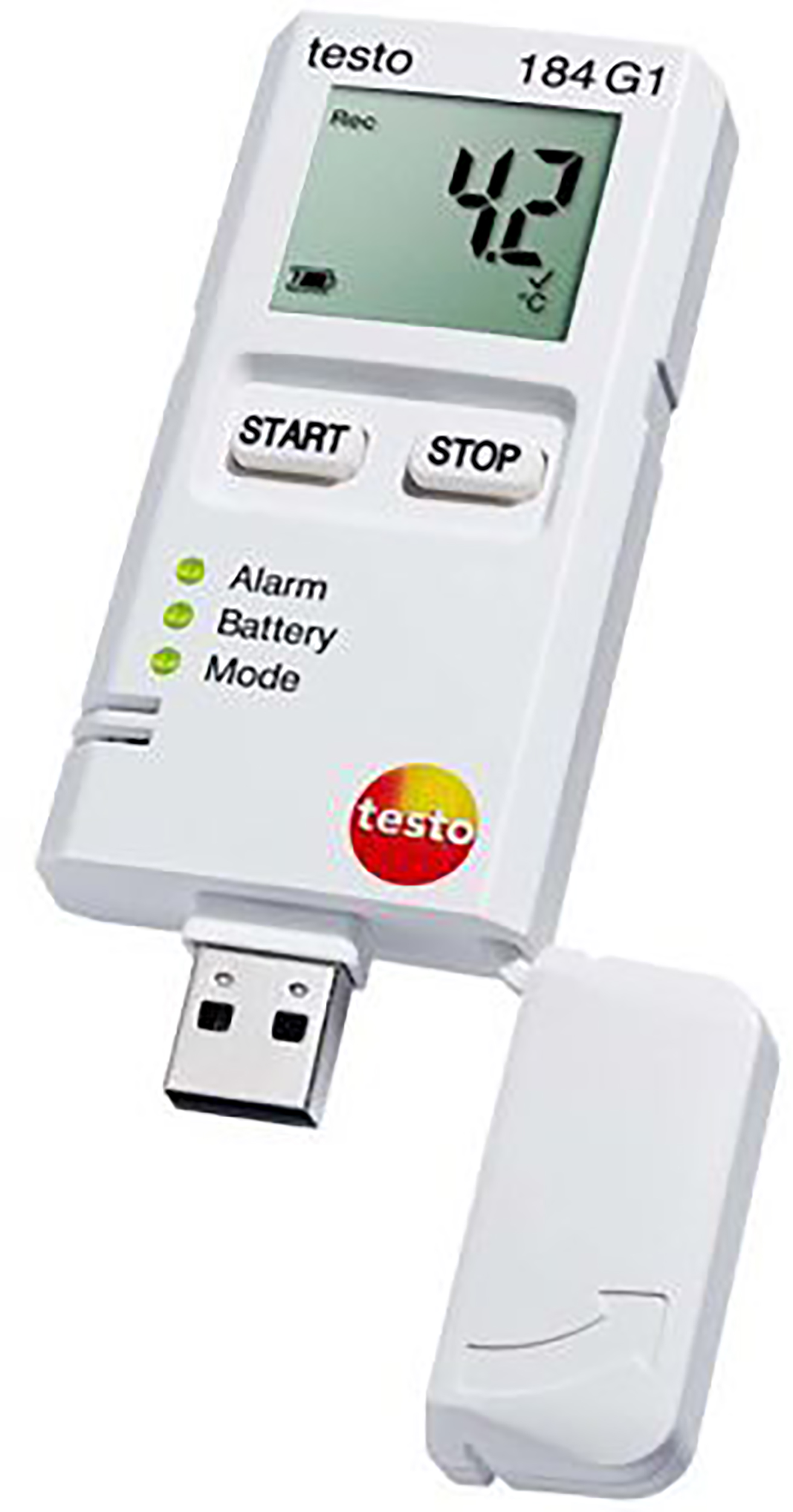 Testo 184-G1 Temperature Data Logger, NFC, USB, 5 Input Channel(s)