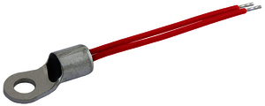Vishay NTC Thermistor, 10kΩ Resistance, NTC Type, 7.2 ( )x 15.7mm