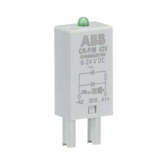 ABB CR-P 6 → 24V dc Plug In Relay Socket, for use with CR-P Series PCB Relays