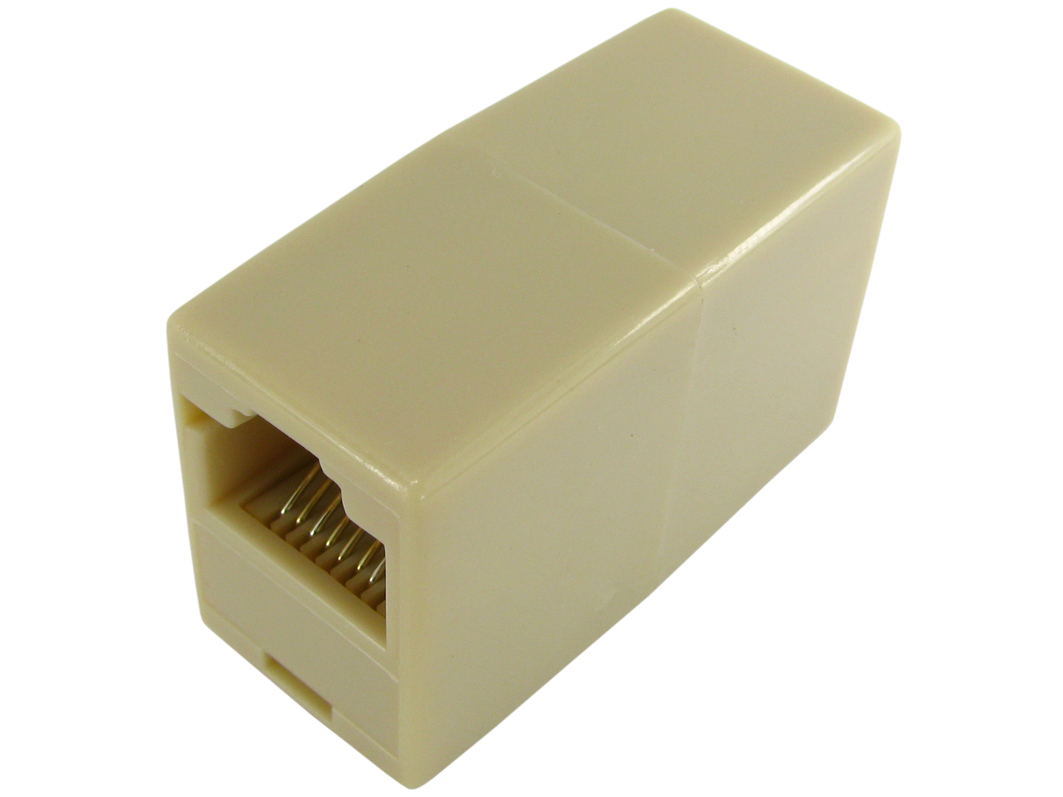 RS PRO 2-Port RJ45 Coupler, Cat5e, Unshielded