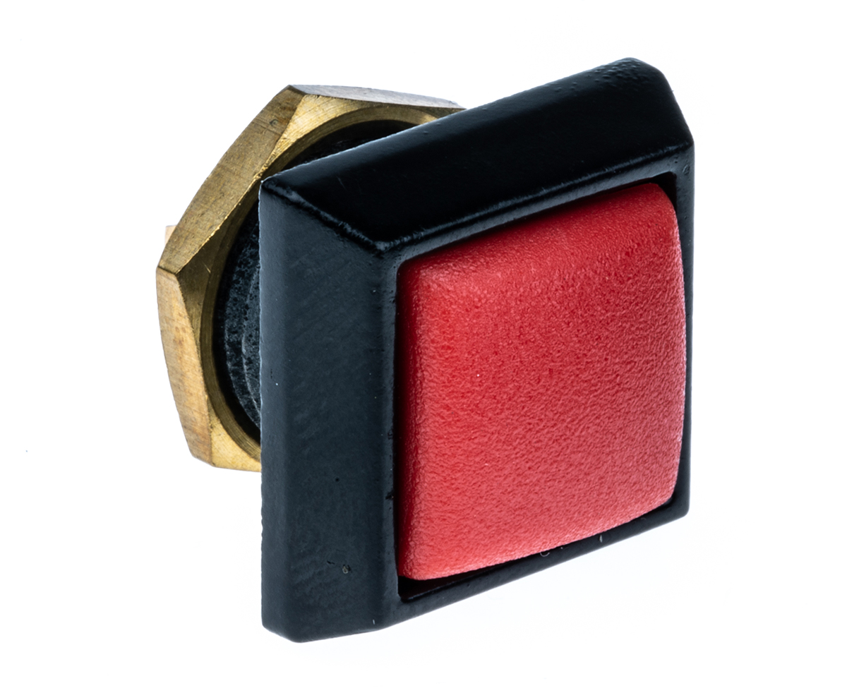 ITW Switches 59 Series Miniature Push Button Switch, Momentary, Panel Mount, 13.65mm Cutout, SPST, Clear LED, 125V ac,