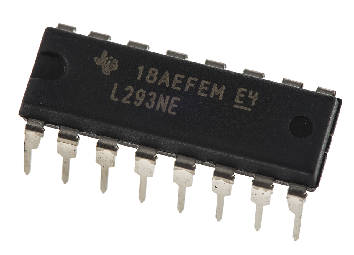 Texas Instruments, Brushed DC Motor Motor Driver IC, 36 V 1 A 16-Pin, PDIP