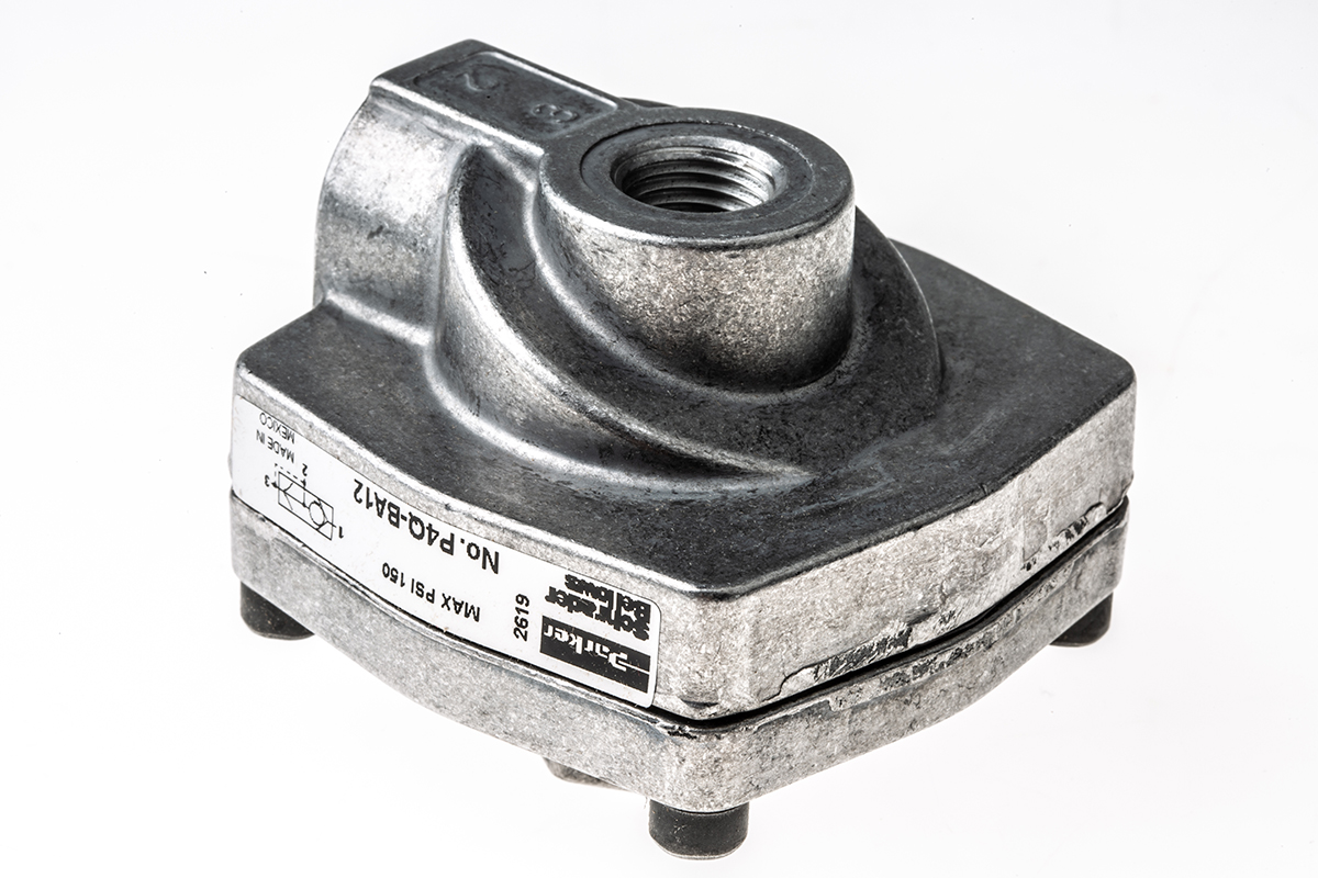 Parker Quick Exhaust Valve, G 1/4 Female x 10 bar, Threaded