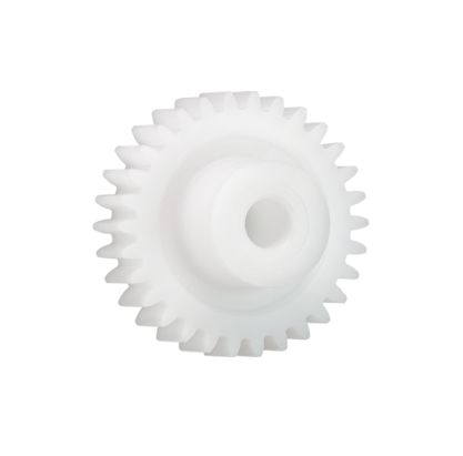 Igus Iguform S270 19 Teeth Spur Gear, 0.5 Module, 4mm Bore Diam, 9.5mm Pitch Diam, 7.8mm Hub Diam