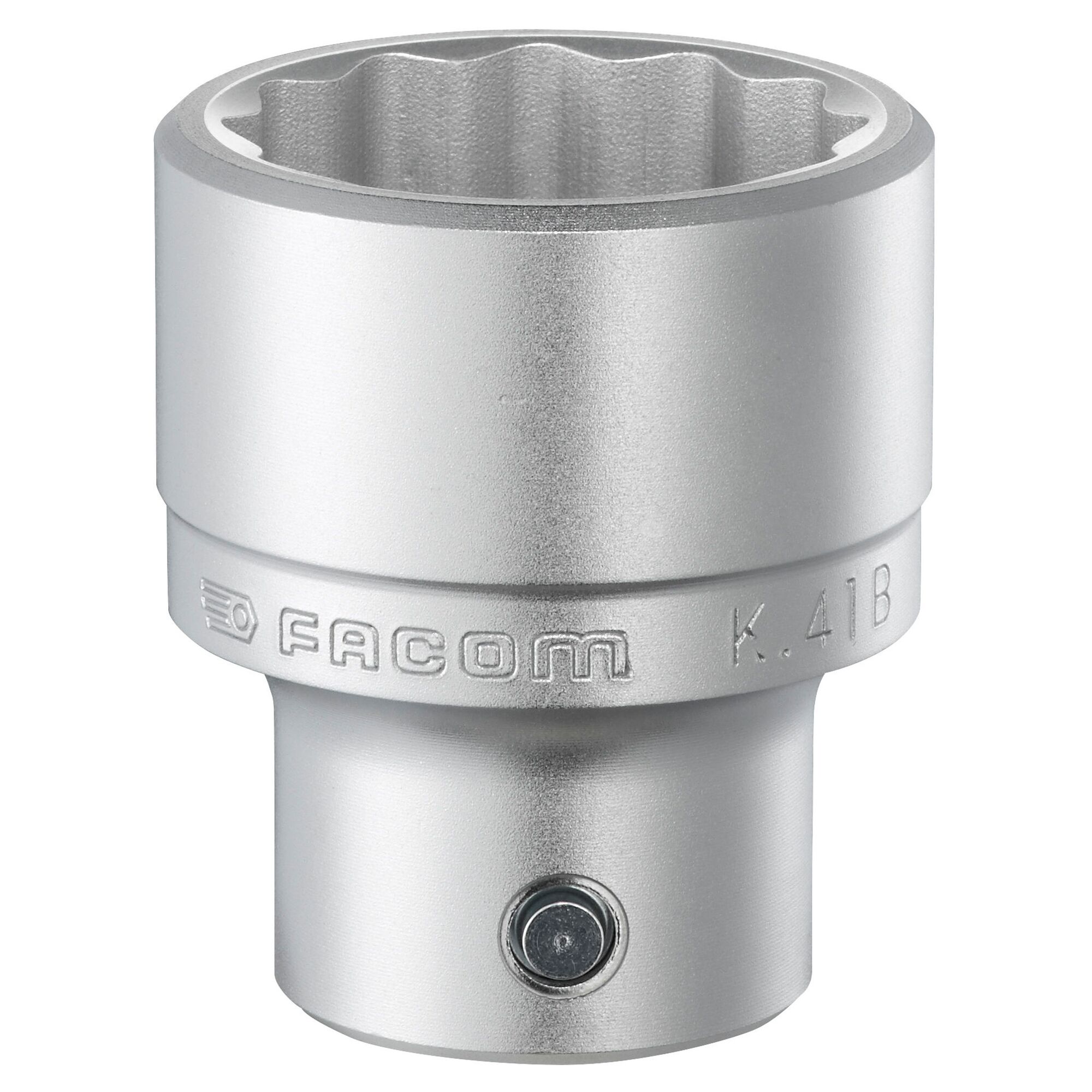 Facom 3/4 in Drive 50mm Standard Socket, 12 point, 75 mm Overall Length