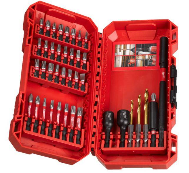 Milwaukee Impact Drivers 40 Pieces, Hexagon