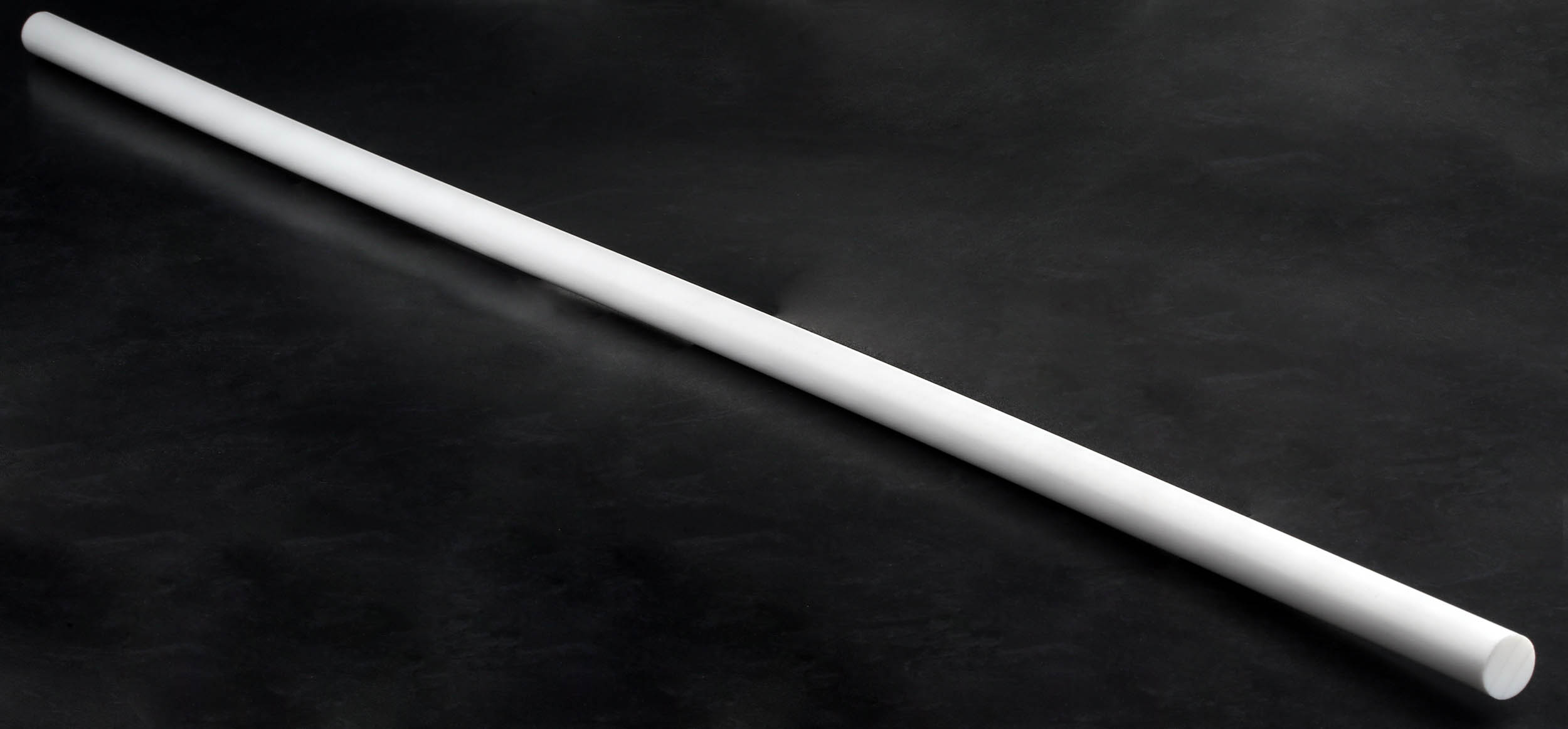 RS PRO White Nylon Rod, 1m x 40mm Diameter