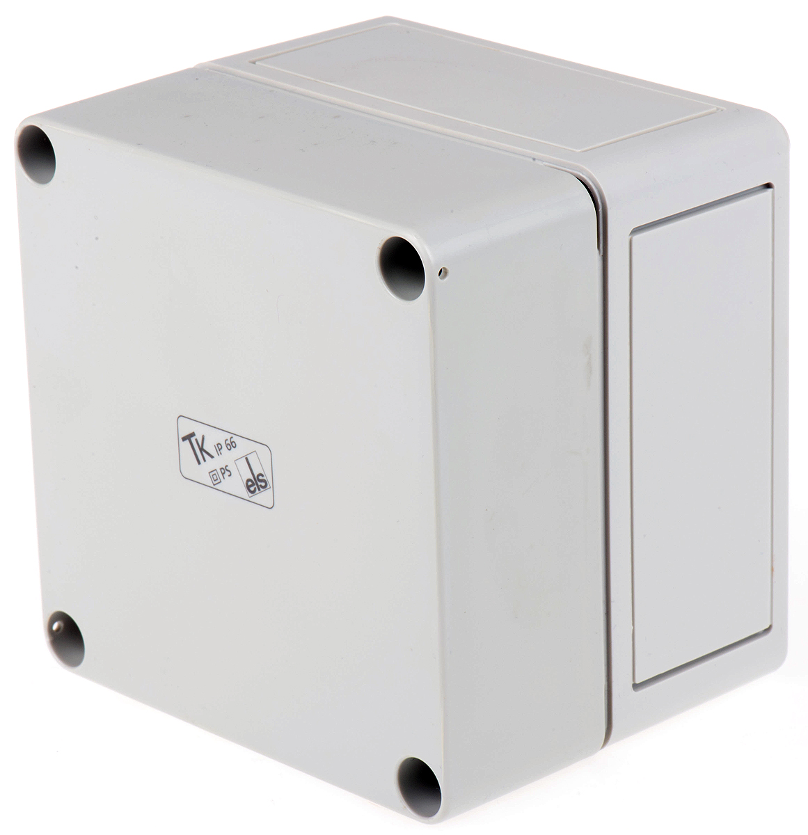 Spelsberg TK PS Series Grey Polystyrene Enclosure, IP66, Grey Lid, 110 x 110 x 90mm