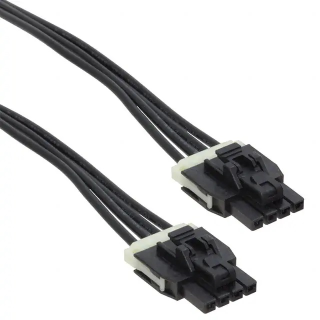 Molex 4 Way Female Nano-Fit to 4 Way Female Nano-Fit Wire to Board Cable, 300mm