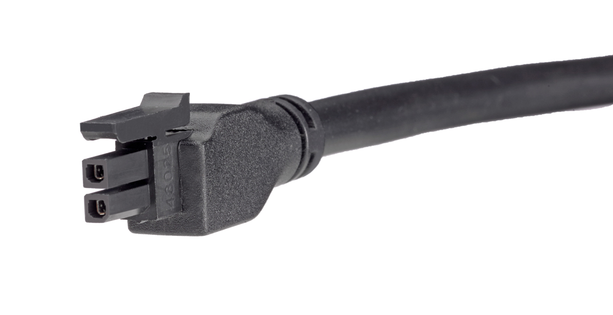 Molex 2 Way Female Micro-Fit 3.0 to 2 Way Female Micro-Fit 3.0 Wire to Board Cable, 2m