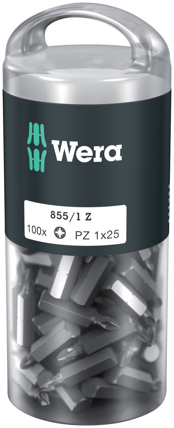 Wera Pozidriv Screwdriver Bit, PZ2 Tip