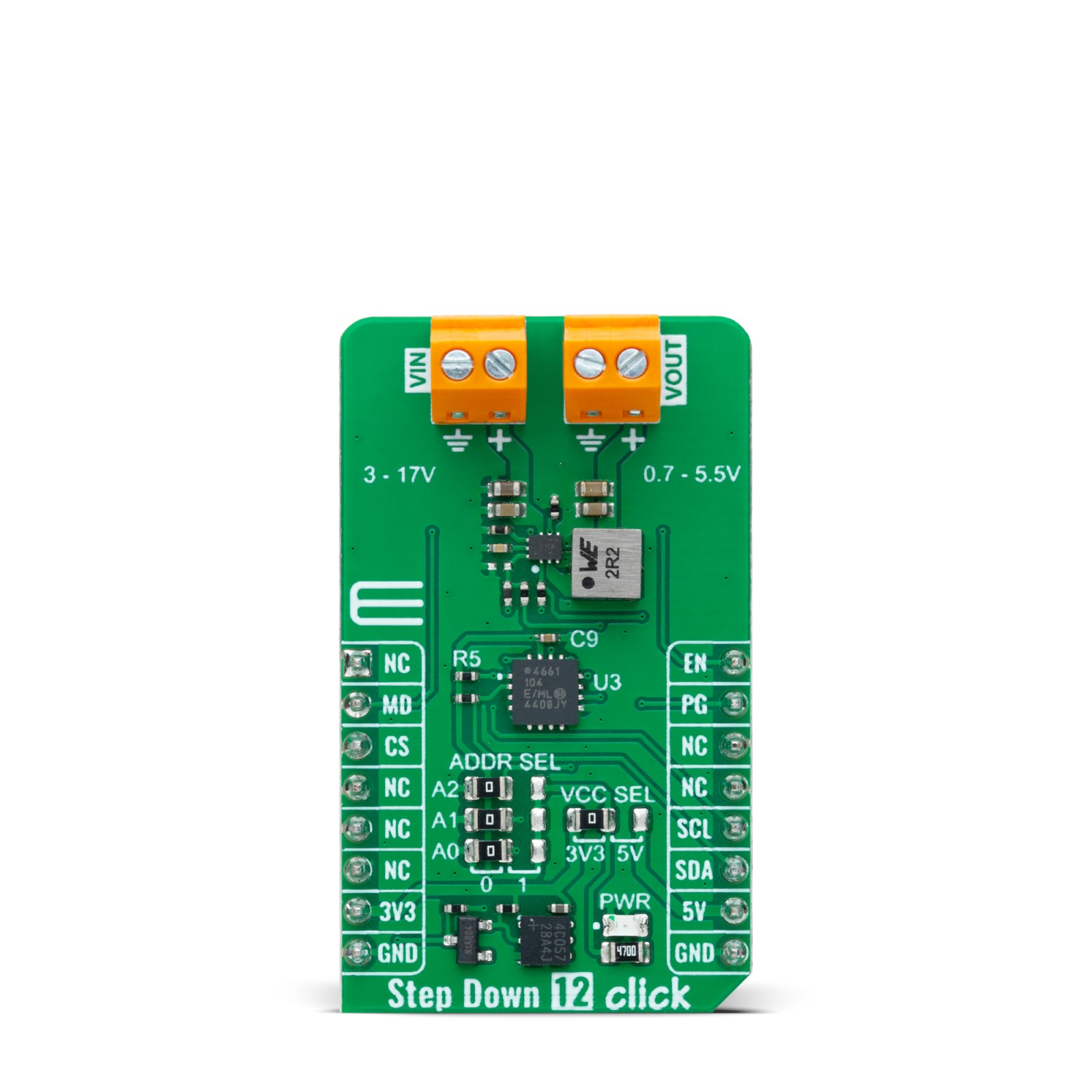 MikroElektronika Step Down 12 Click Step Down Converter for TPS62902 for Industrial Use