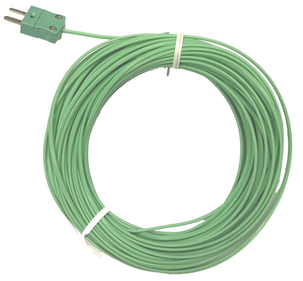 RS PRO Type K Exposed Junction Thermocouple 3m Length, 1/0.5mm Diameter → +250°C