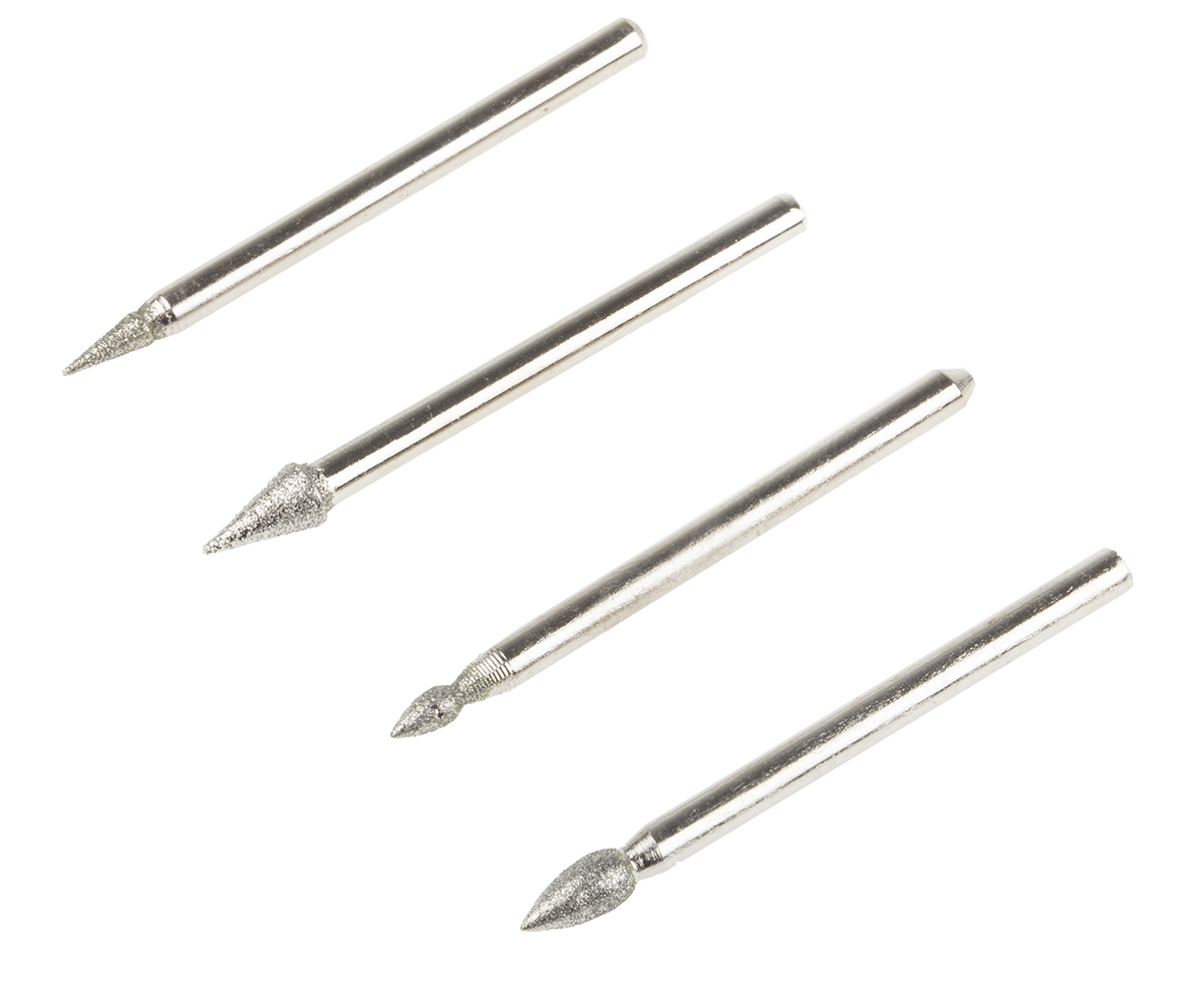 RS PRO 30-Piece Engraving Bit Set for use with Dremel Tools