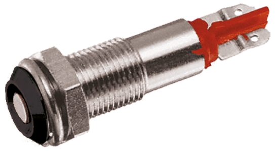 Signal Construct Red Indicator, 20 → 28V, 6mm Mounting Hole Size, Solder Tab Termination