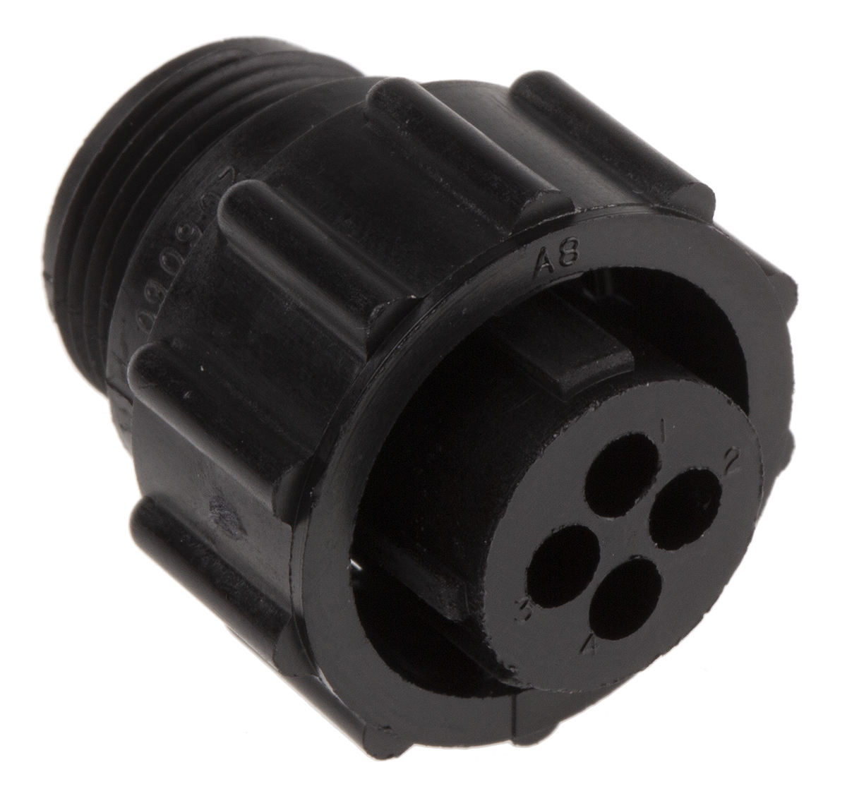 TE Connectivity Circular Connector, 4 Contacts, Cable, Standard Connector, Plug, Female, CPC Series