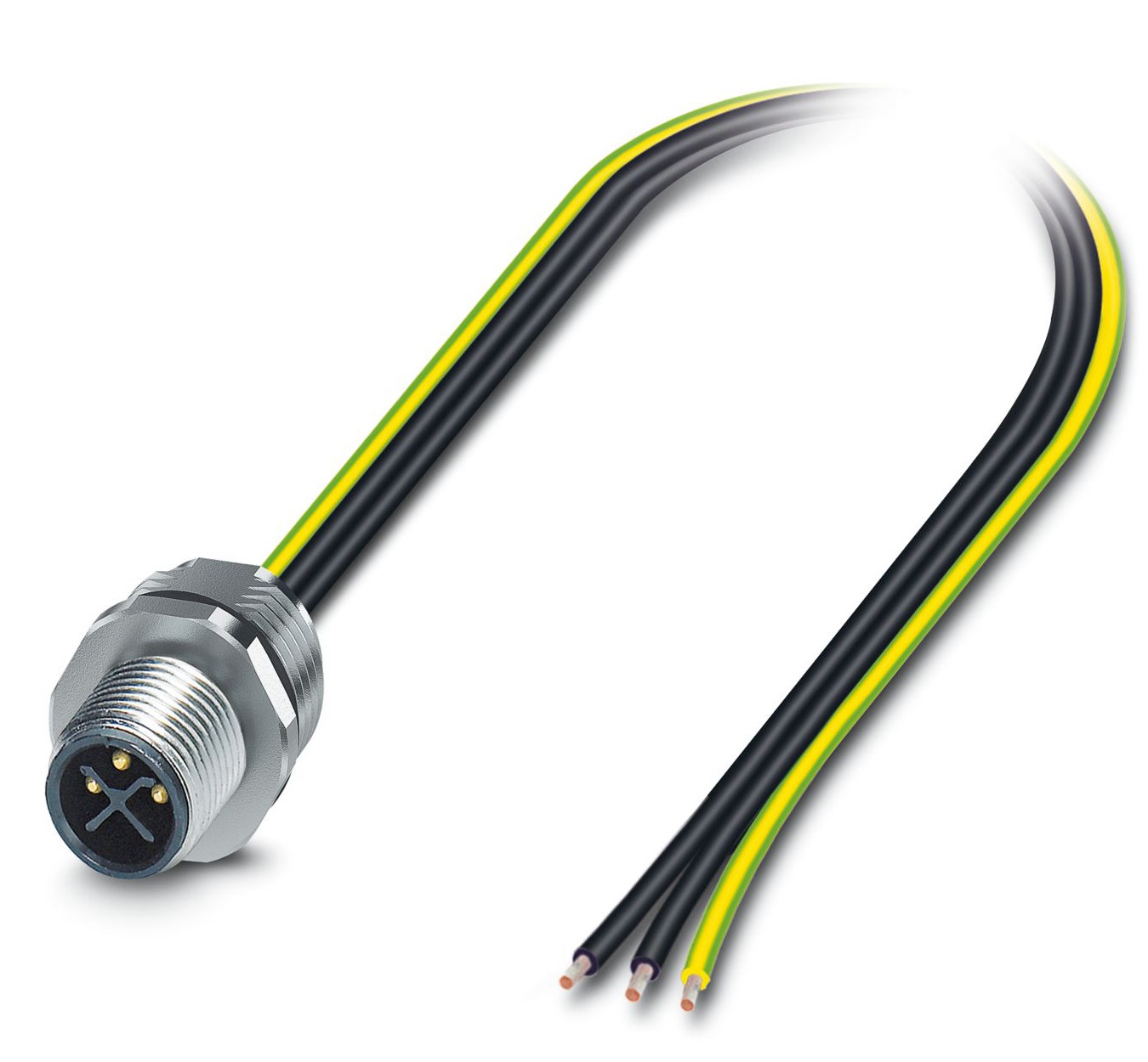 Phoenix Contact Compact Power Connector Front Mount, 3, 630 V