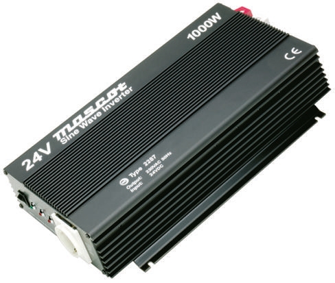 Mascot Pure Sine Wave 1000W Power Inverter, 20 → 30V dc Input, 230V ac Output