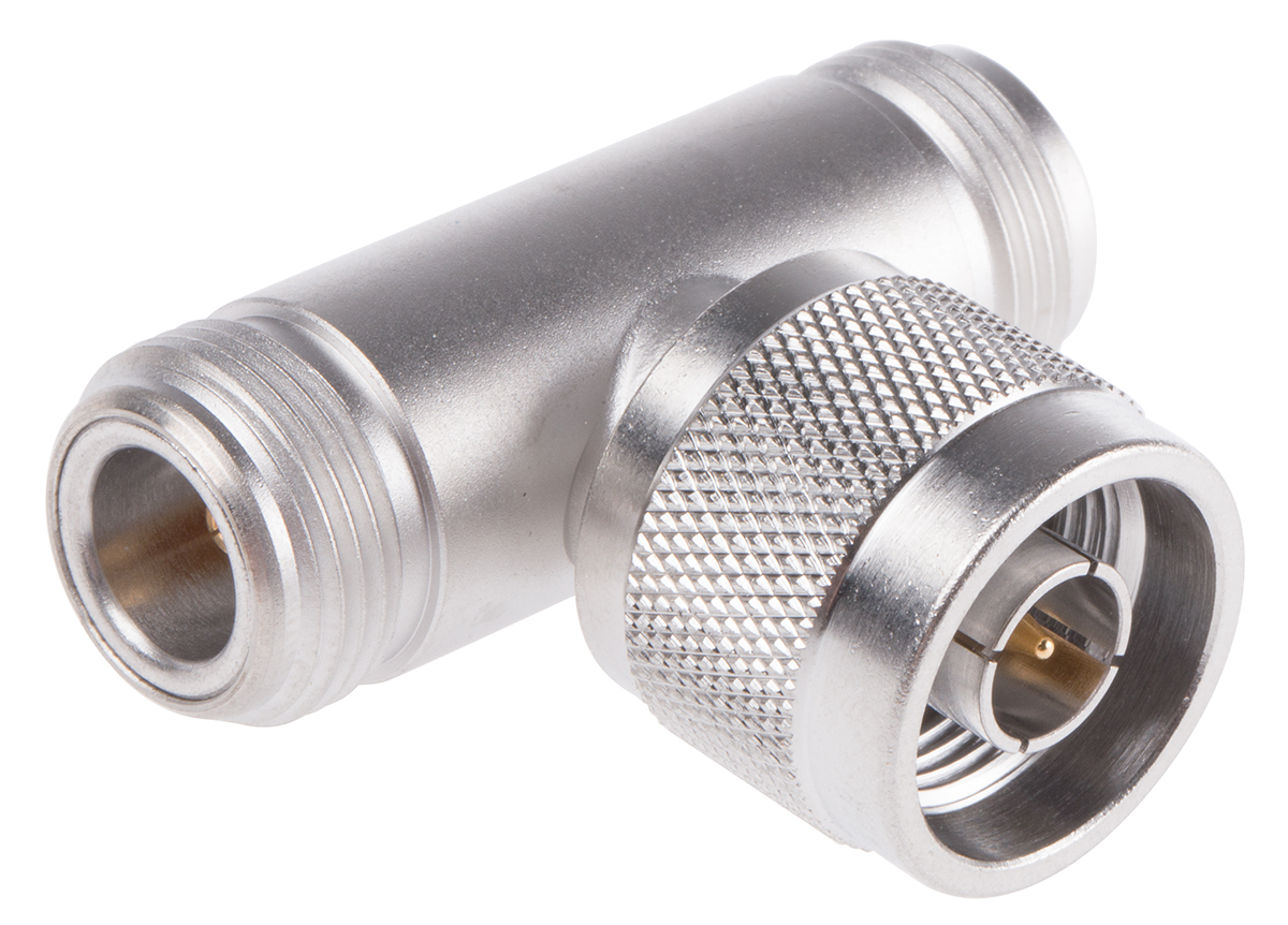 Huber+Suhner Tee 50Ω RF Adapter N Plug to N Socket 11GHz