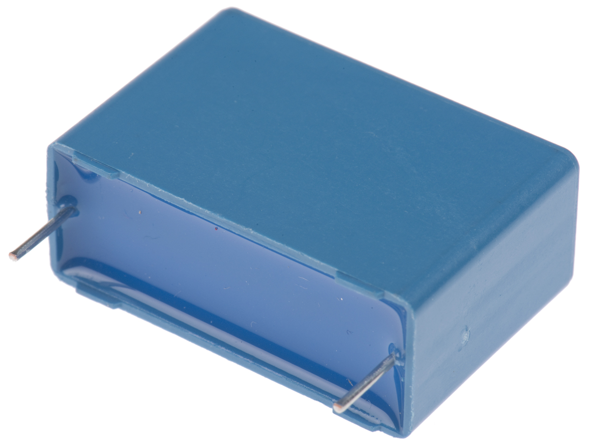 EPCOS B32524 Metallised Polyester Film Capacitor, 250V dc, ±10%, 10μF, Through Hole