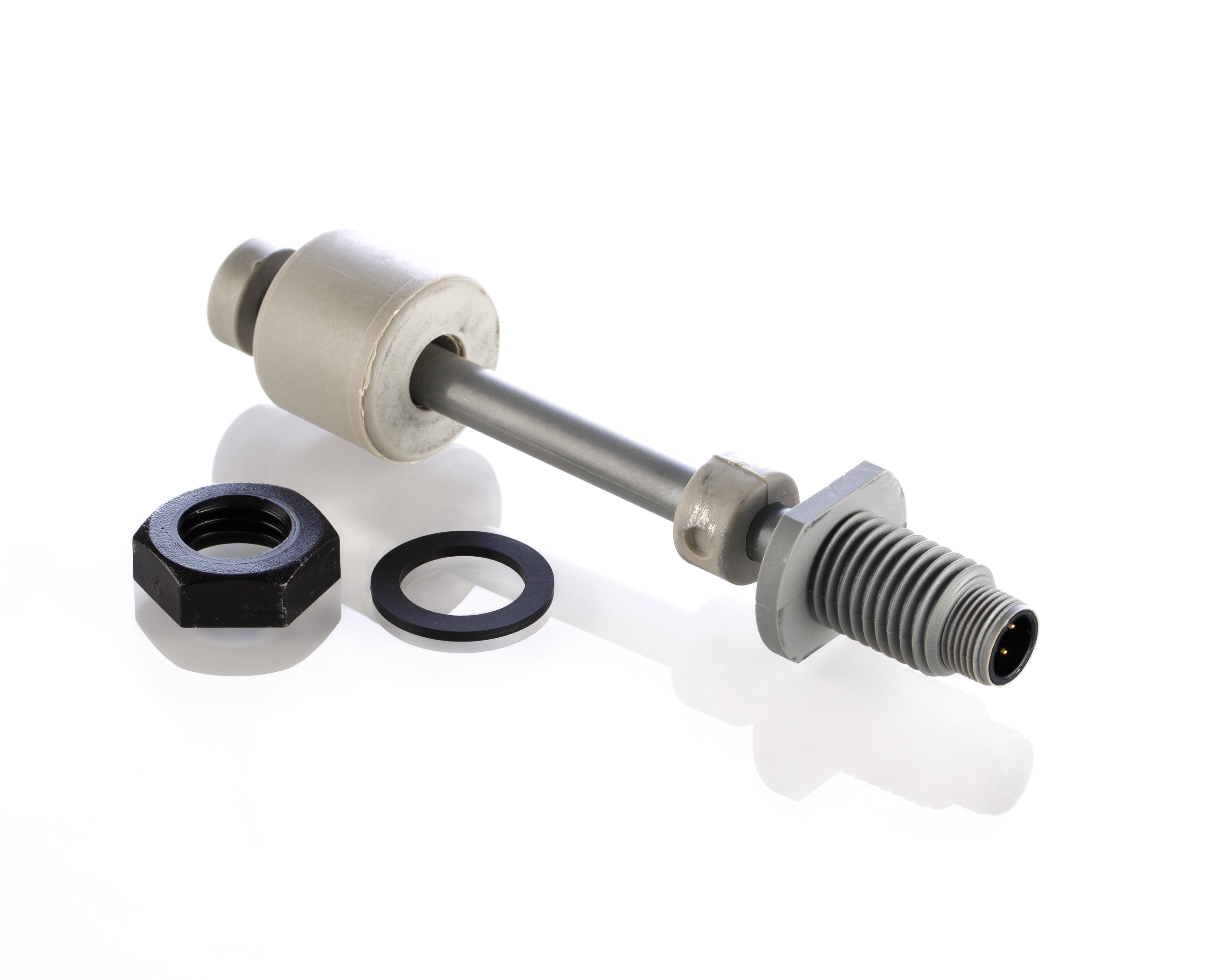 Sensata Cynergy3 RSF66P Series Vertical Polyphenylene Sulfide Float Switch, Float, NO/NC, 240V ac Max, 120V dc Max