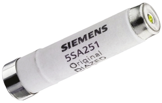 Siemens 10A DII Diazed Fuse, E16 Thread Size, gG, 500V ac