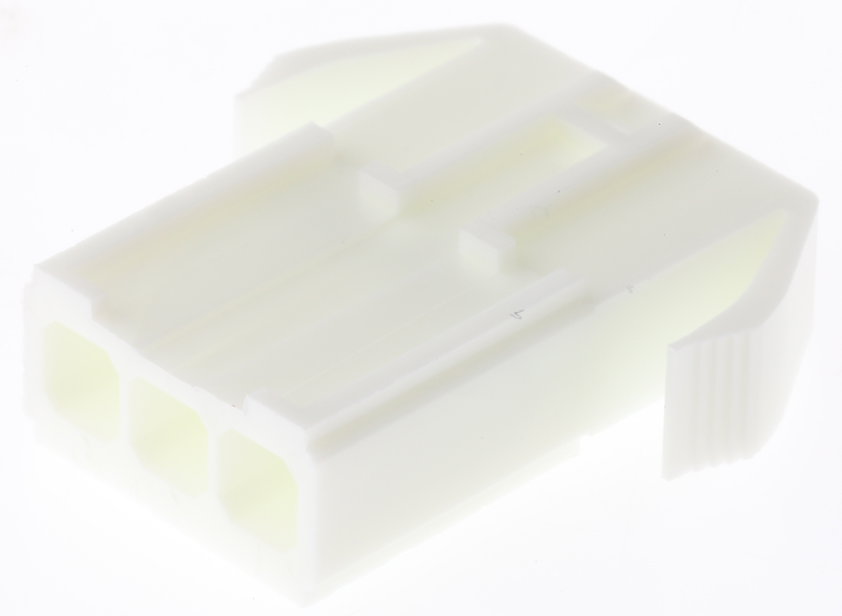 JST, EL Female Connector Housing, 3 Way, 1 Row