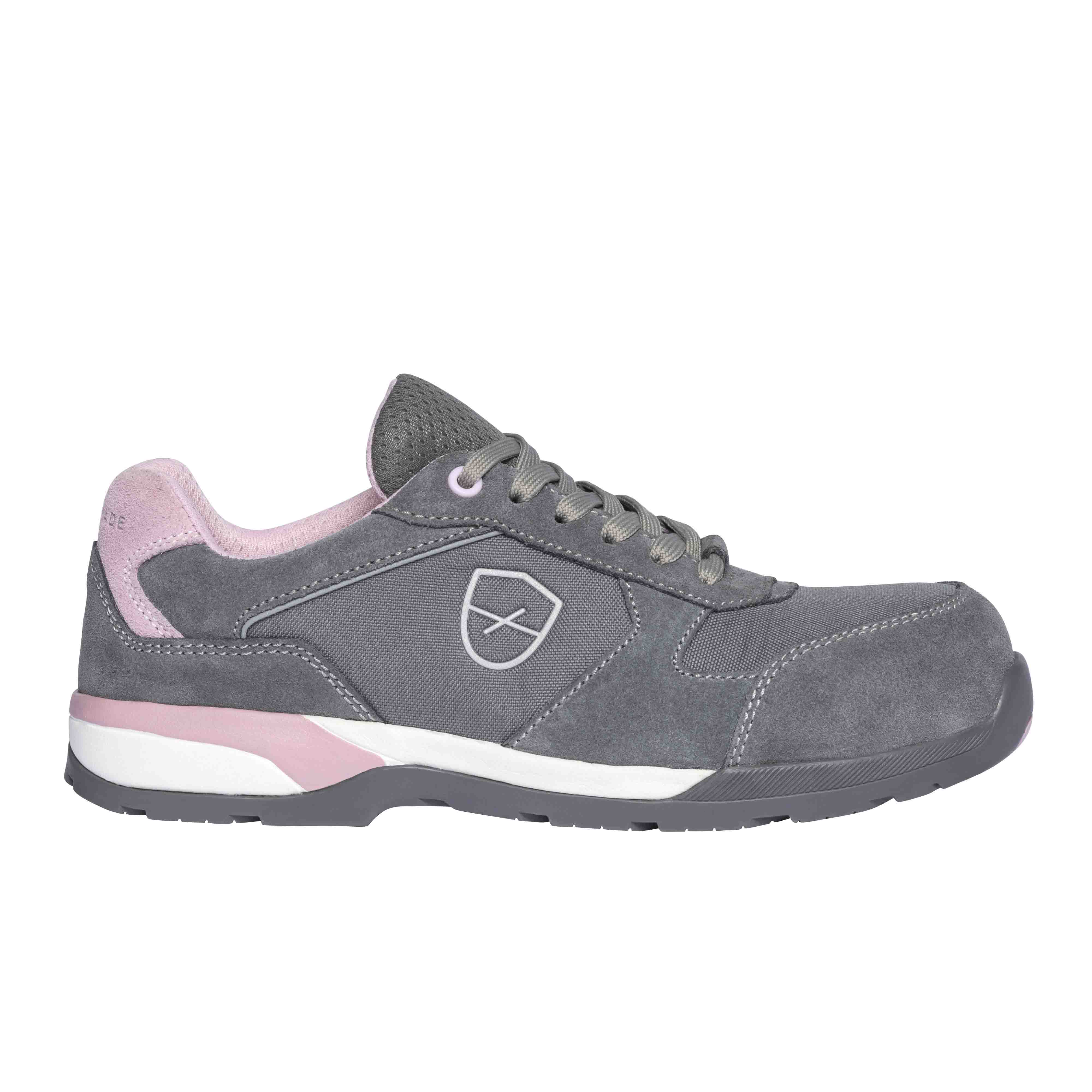 Parade Ravira Unisex Pink Composite Toe Capped Safety Trainers, UK 4, EU 37