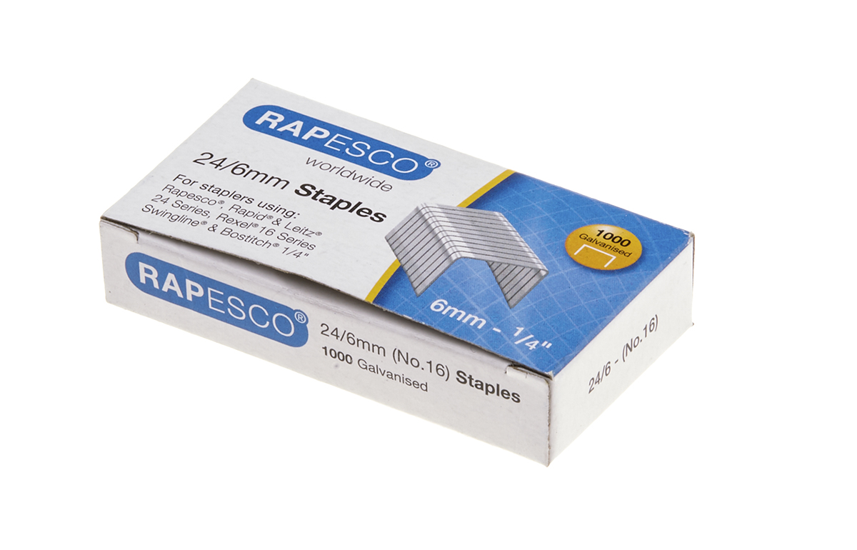Rapesco 24/6mm Staples