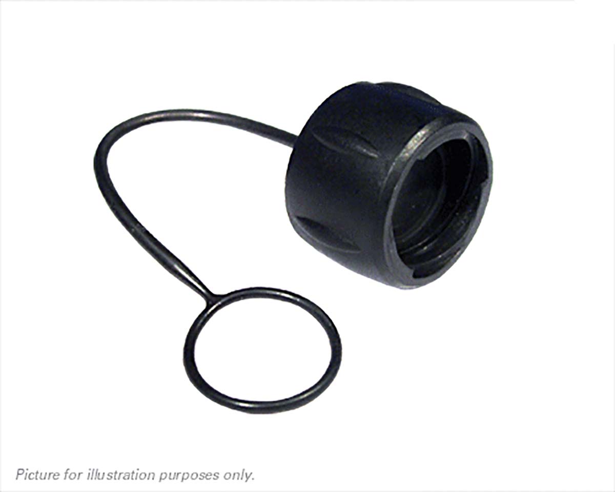 Souriau Sunbank by Eaton UTS MIL-C-26482, MIL-STD-1344 Male Dust Cap, Shell Size 14 IP68 Rated, Polyamide