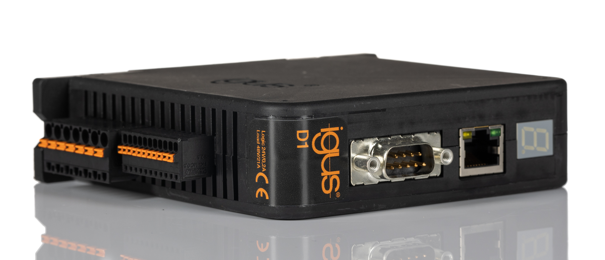 Igus 0.34 kW Stepper Motor Controller, 12 to 24 V dc (Logic), 12 to 48 V dc (Load), 2 Phase