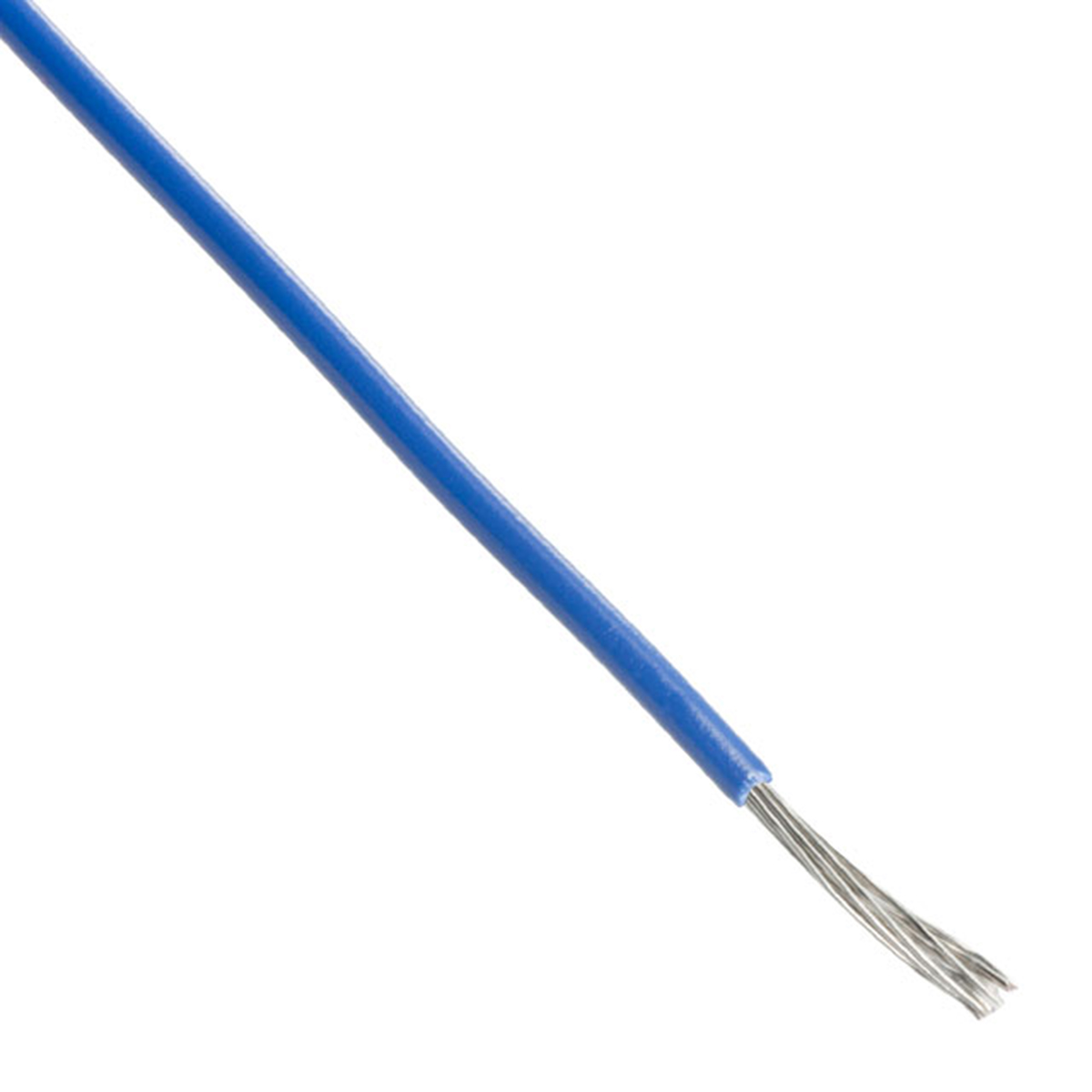 Alpha Wire Hook-up Wire PVC Series Blue 0.33 mm² Hook Up Wire, 22 AWG, 7/0.25 mm, 30m, PVC Insulation, 7055 BL005