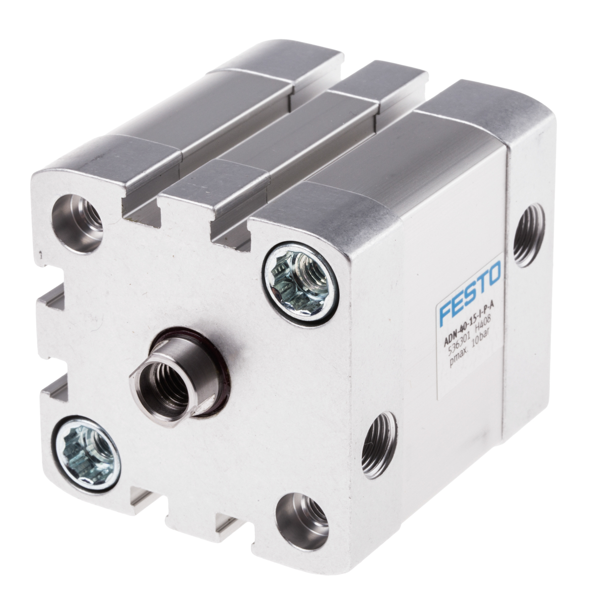 Festo Pneumatic Cylinder - 536301 40 mm Bore, 15 mm ADN Series, Double Acting Acting