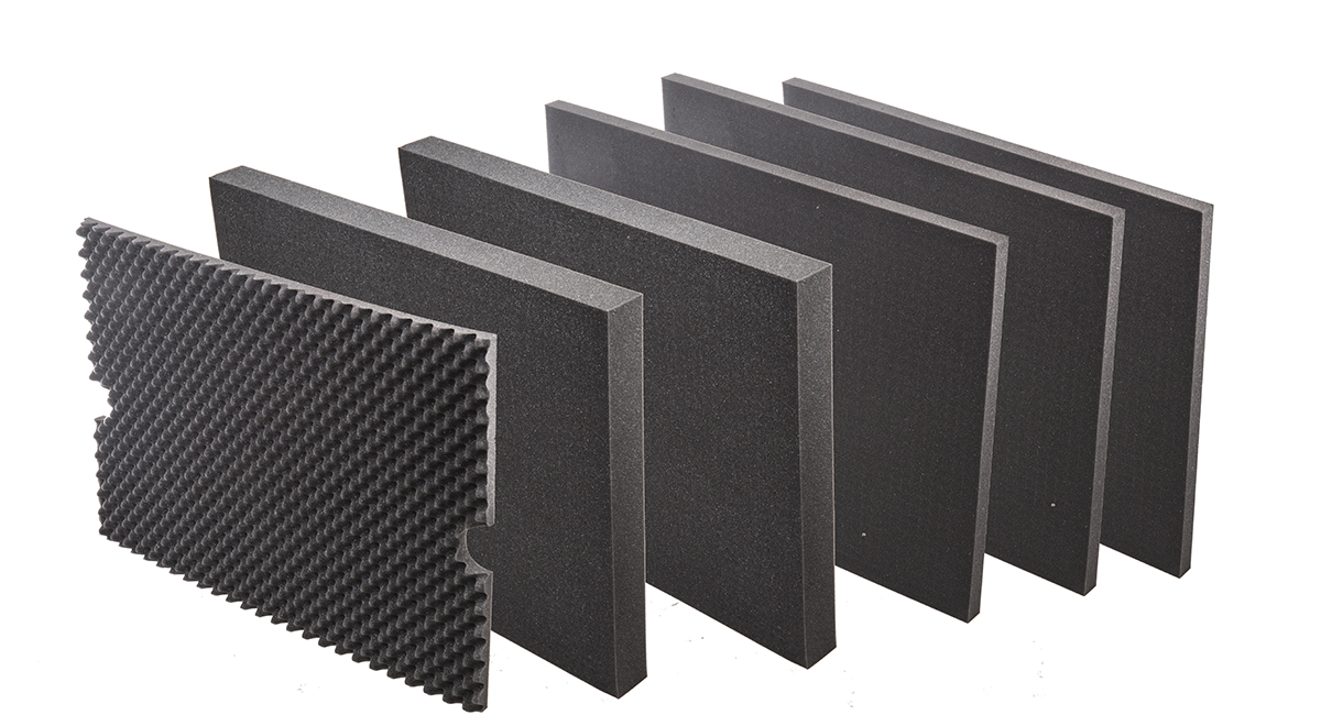 Zarges K470 Medium Density Rectangular Foam Insert, For Use With K470 Case Model 40849