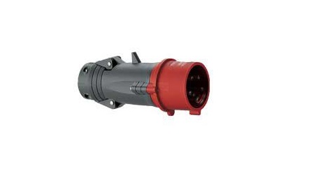 Legrand, Hypra IP44 Red 2P+E Industrial Power Plug, Rated At 16A, 415 V No