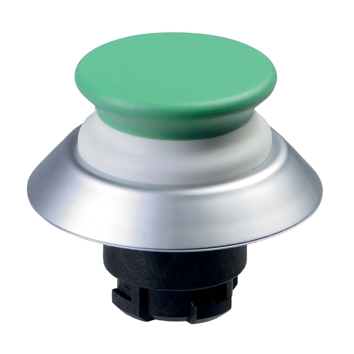 Schmersal NDTP30WS Series Green Illuminated Momentary Push Button, 22.3mm Cutout, IP67, IP69K