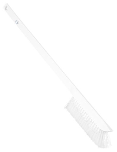 Vikan Medium Bristle White Scrubbing Brush, 40mm bristle length
