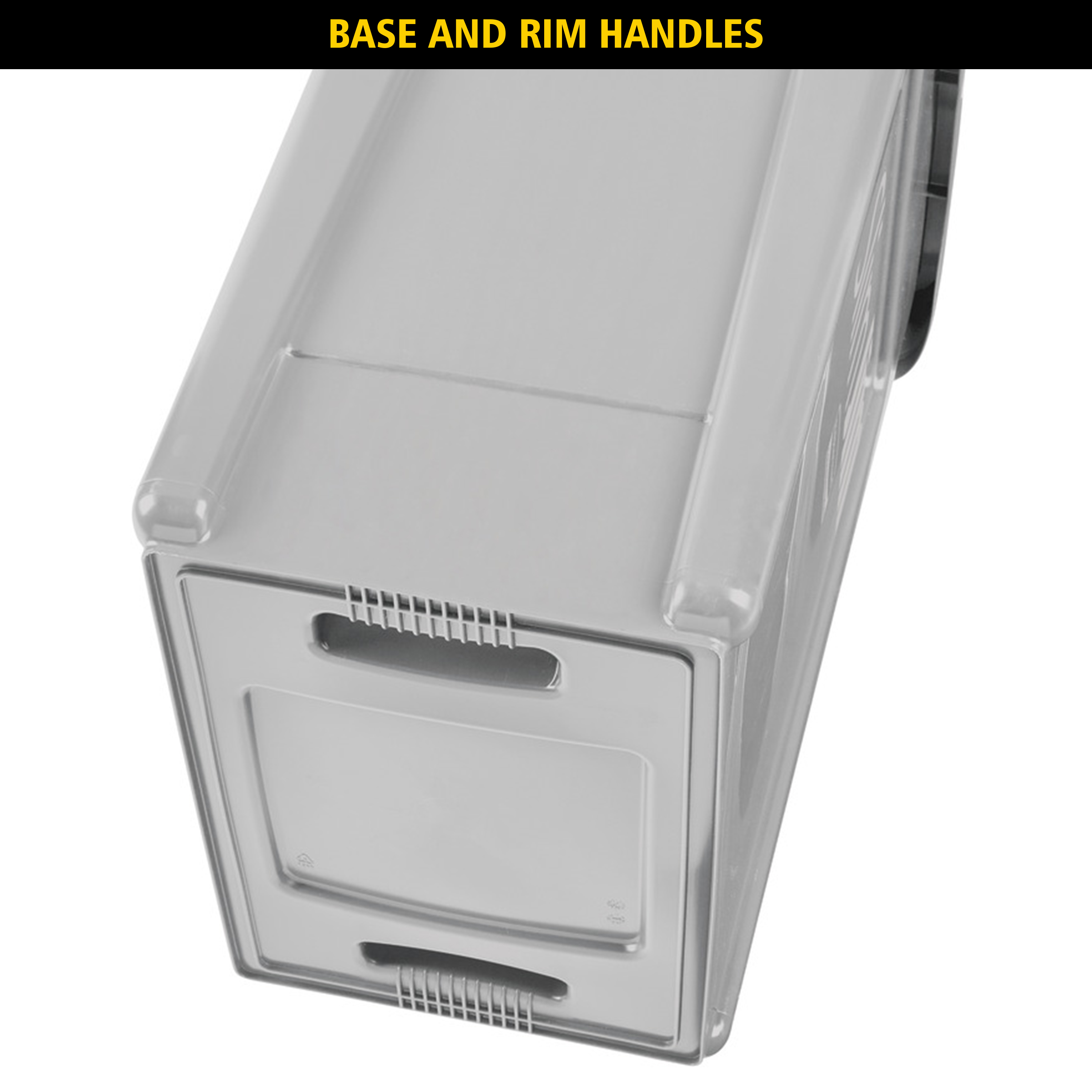 Rubbermaid Commercial Products Slim Jim 87L Grey Polyethylene Waste Bin