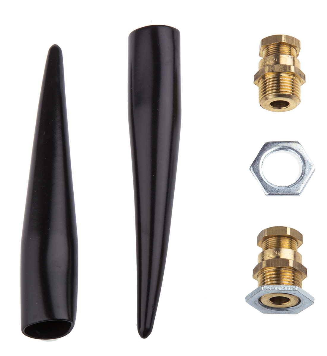 Prysmian KM409 Series Brass Cable Gland Kit, M20 Thread, 3.5mm min., 8.5mm max., IP66