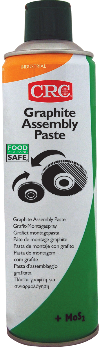 CRC Graphite Lubricant Grease 650 ml / 500 ml GRAPHITE ASSEMBLY PASTE (IND)