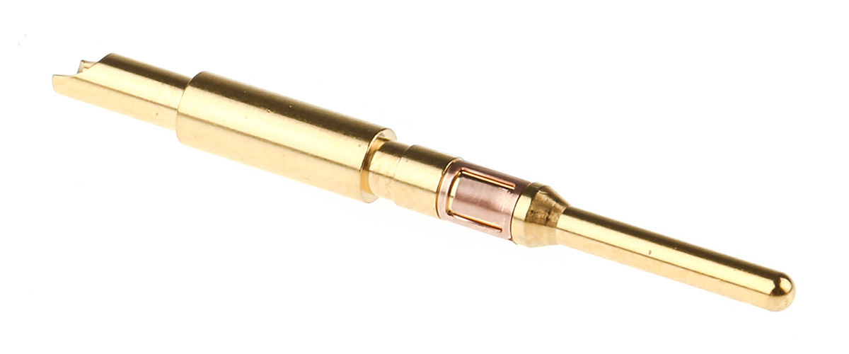 Souriau Sunbank by Eaton Male Solder Circular Connector Contact, Contact Size 16, Wire Size 20 → 16 AWG