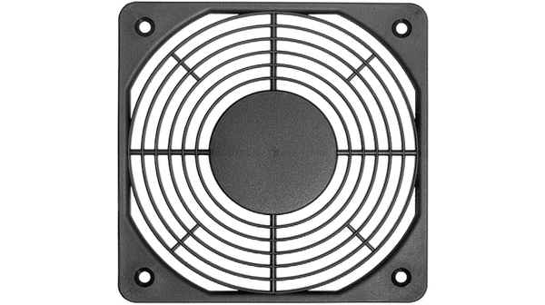 ebm-papst LZ30P Series Plastic Finger Guard for 119 x 119mm Fans, 104.8mm Hole Spacing, 127 x 127mm