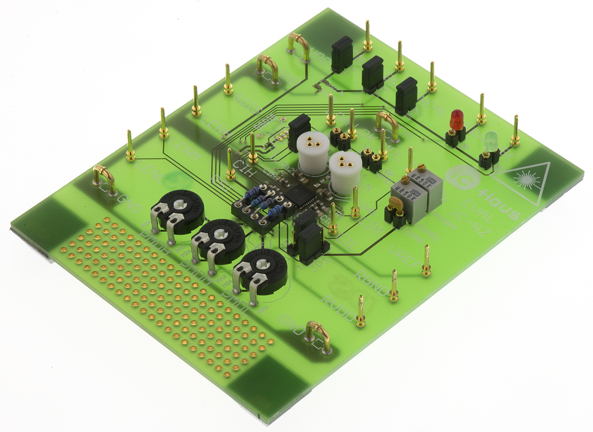 Global Laser Eval Laser Driver Kit N Type 3.5 → 5.5 V dc, 100mA Laser Diode Driver