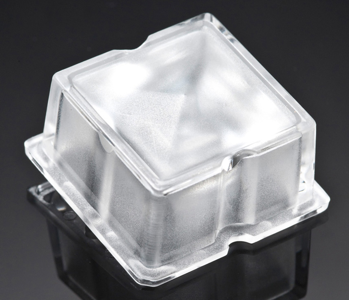 Ledil C12767_HB-SQ-A, High Bay Series LED Lens, 50 → 54 ° Extra Wide Angle Beam